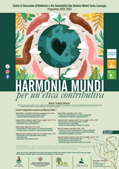 CEAS Don Deodato Meloni Santu Lussurgiu - programma 2022-2023