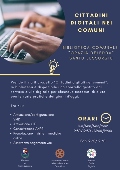 Progetto "cittadini digitali nei comuni"