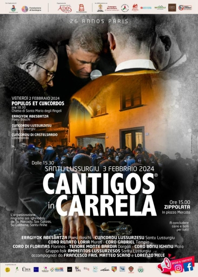 Manifesto Cantigos in Carrela 2024