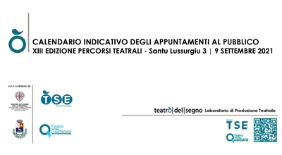 XIII Edizione Percorsi Teatrali